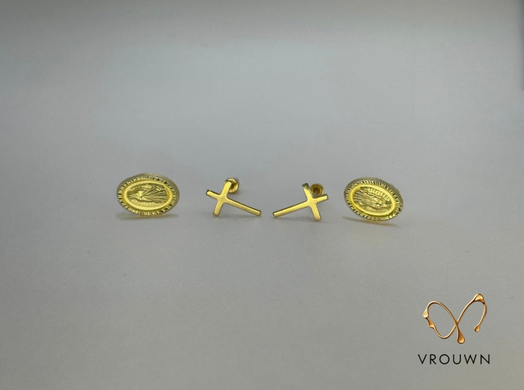 Croos Stud Vrouwn